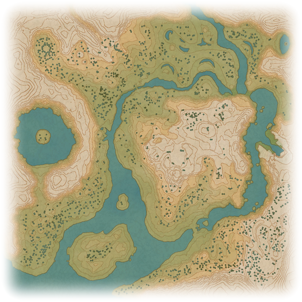 Obsidian Fieldlands map